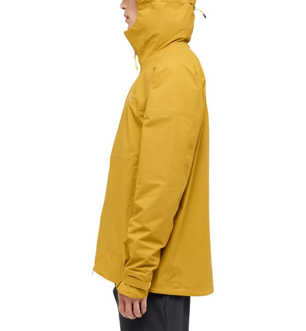 Jachetă impermeabilă Haglöfs L.I.M Airak GTX Jacket bărbați - galben Clay Yellow
