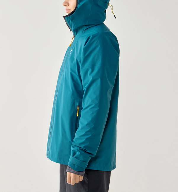 Jachetă impermeabilă Haglöfs L.I.M Airak GTX Jacket damă - albastru Deep Teal