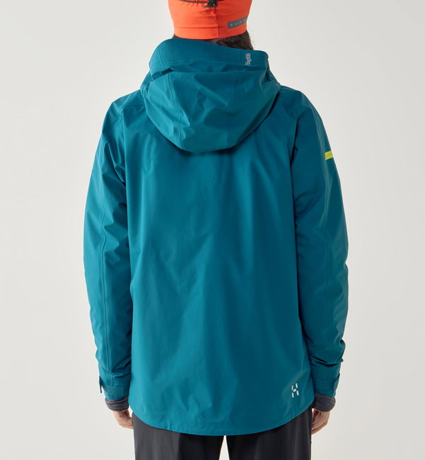 Jachetă impermeabilă Haglöfs L.I.M Airak GTX Jacket damă - albastru Deep Teal