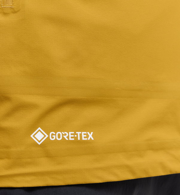 Jachetă impermeabilă Haglöfs L.I.M Airak GTX Jacket bărbați - galben Clay Yellow