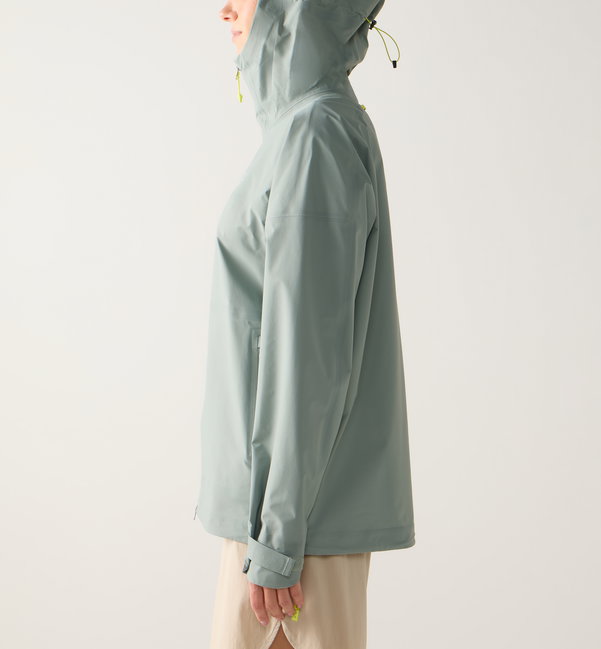 Jachetă impermeabilă Haglöfs L.I.M Airak GTX Jacket damă - verde Dew Green