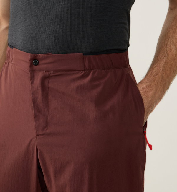 Pantaloni Haglöfs L.I.M Fuse II Pant bărbați - maro Maroon Trail