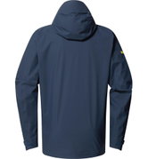 Jachetă impermeabilă Haglöfs L.I.M Airak GTX Jacket bărbați - albastru închis Tarn Blue