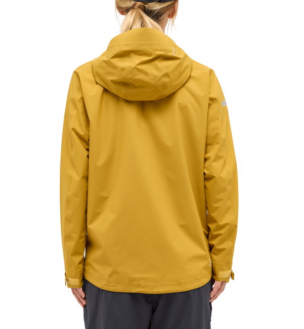 Jachetă impermeabilă Haglöfs L.I.M Airak GTX Jacket damă - galben Clay Yellow