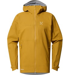 Jachetă impermeabilă Haglöfs L.I.M Airak GTX Jacket bărbați - galben Clay Yellow