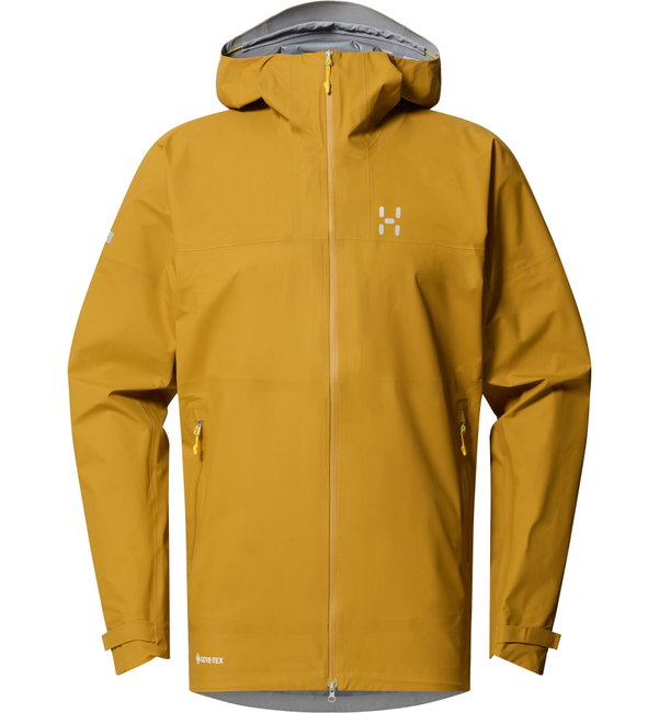 Jachetă impermeabilă Haglöfs L.I.M Airak GTX Jacket bărbați - galben Clay Yellow