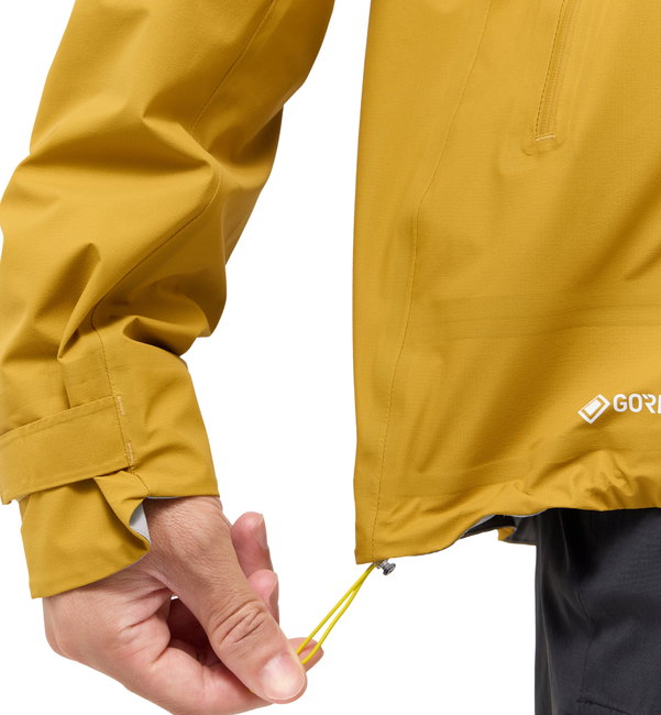 Jachetă impermeabilă Haglöfs L.I.M Airak GTX Jacket bărbați - galben Clay Yellow