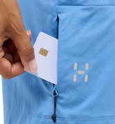 Pantaloni scurți Haglöfs L.I.M Fuse II Shorts damă - albastru deschis Sky Blue
