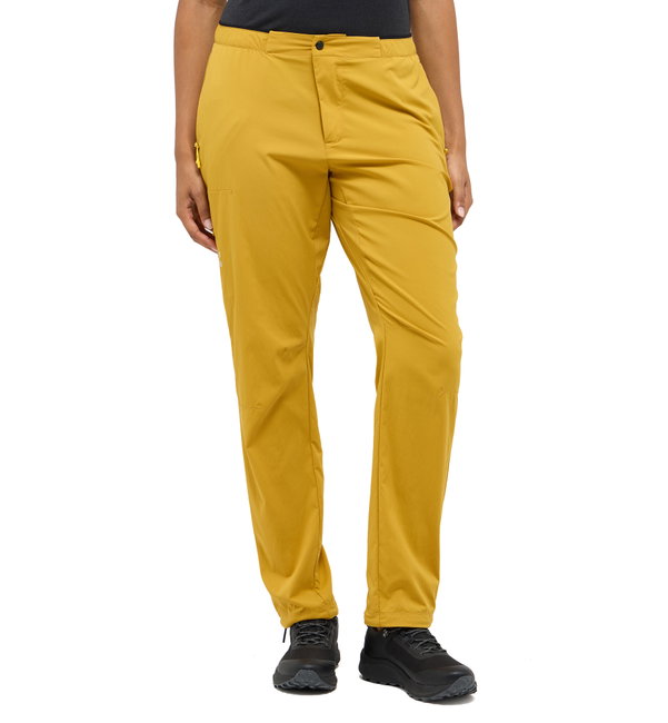 Pantaloni Haglöfs L.I.M Fuse II Pant damă - galben Clay Yellow