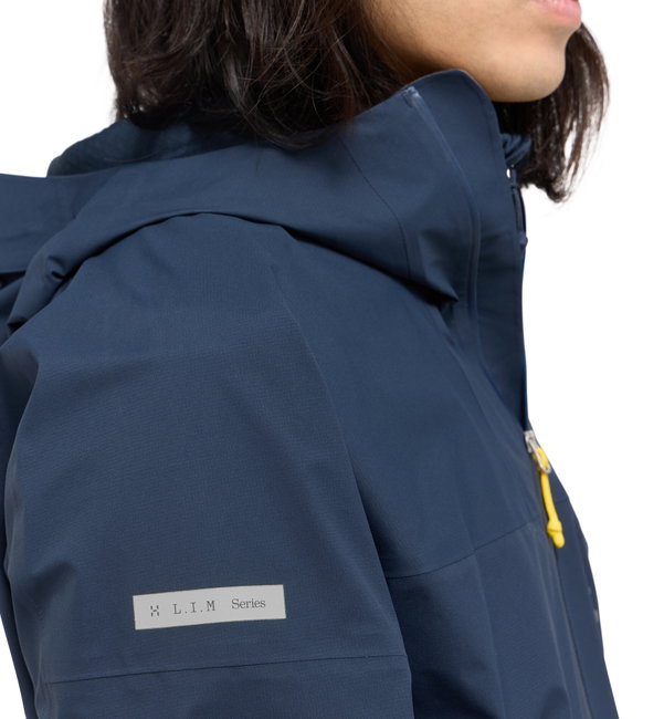 Jachetă impermeabilă Haglöfs L.I.M Airak GTX Jacket bărbați - albastru închis Tarn Blue