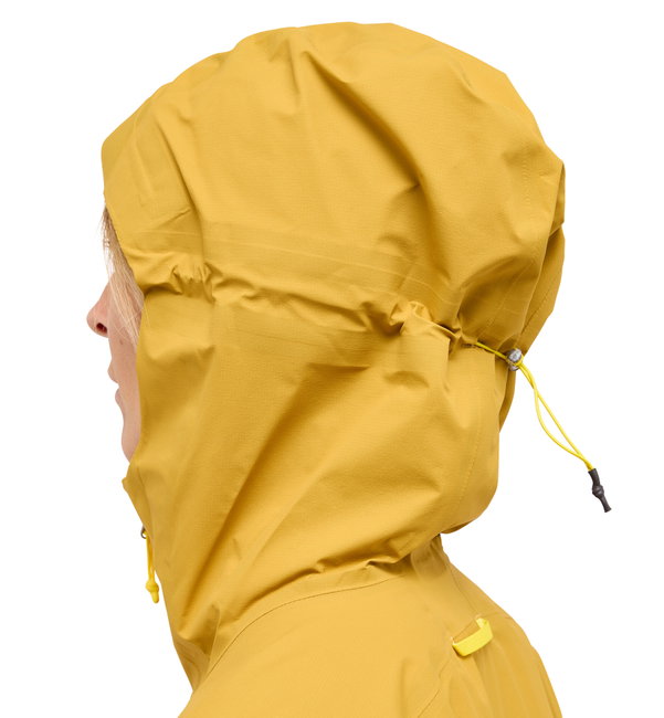 Jachetă impermeabilă Haglöfs L.I.M Airak GTX Jacket damă - galben Clay Yellow