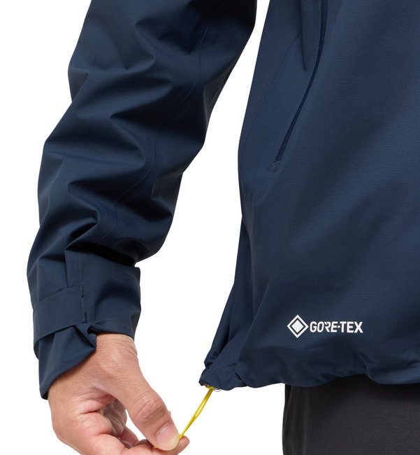 Jachetă impermeabilă Haglöfs L.I.M Airak GTX Jacket bărbați - albastru închis Tarn Blue