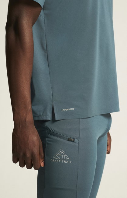 Tricou trail Craft Pro Trail SS Tee 2 - Albastru
