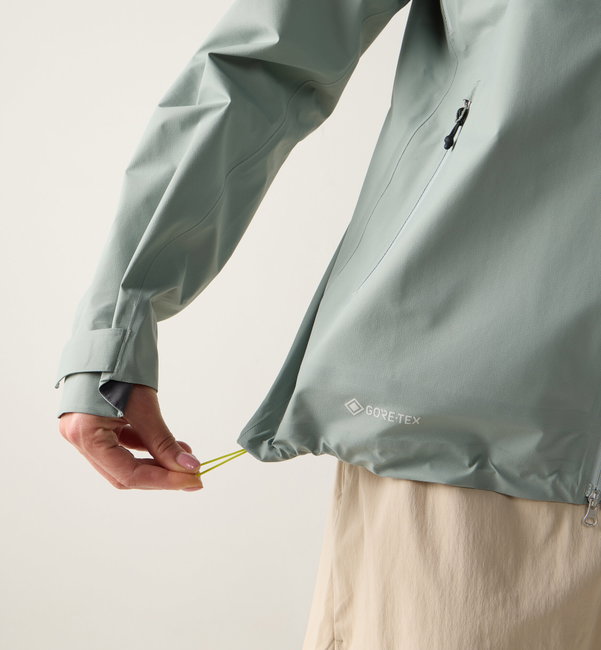 Jachetă impermeabilă Haglöfs L.I.M Airak GTX Jacket damă - verde Dew Green