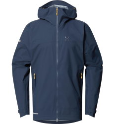 Jachetă impermeabilă Haglöfs L.I.M Airak GTX Jacket bărbați - albastru închis Tarn Blue