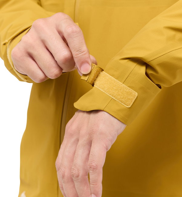 Jachetă impermeabilă Haglöfs L.I.M Airak GTX Jacket bărbați - galben Clay Yellow