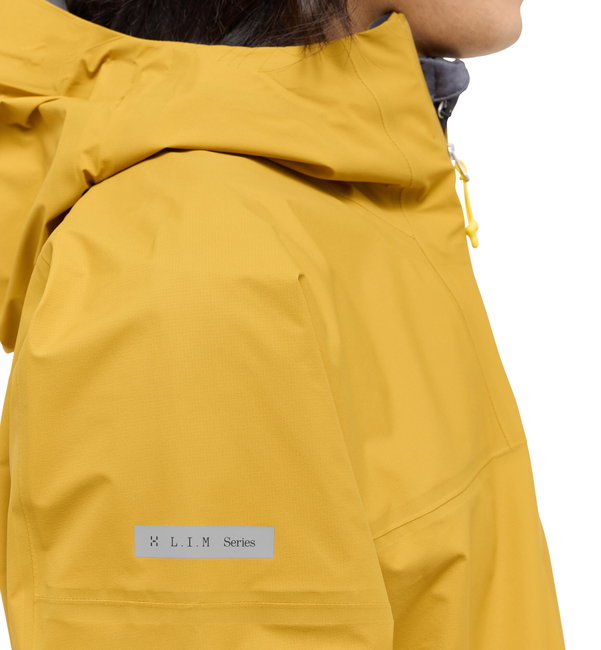 Jachetă impermeabilă Haglöfs L.I.M Airak GTX Jacket bărbați - galben Clay Yellow