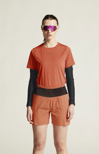 Tricou trail Craft Pro Trail SS Tee 2 W - roșu