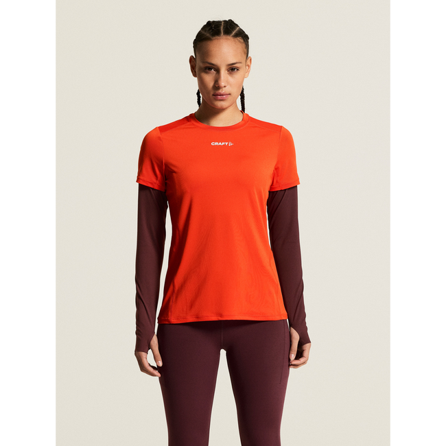 Tricou alergare Craft ADV Essence SS Tee 2 - Portocaliu