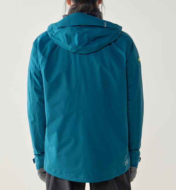 Jachetă impermeabilă Haglöfs L.I.M Airak GTX Jacket bărbați - albastru Deep Teal