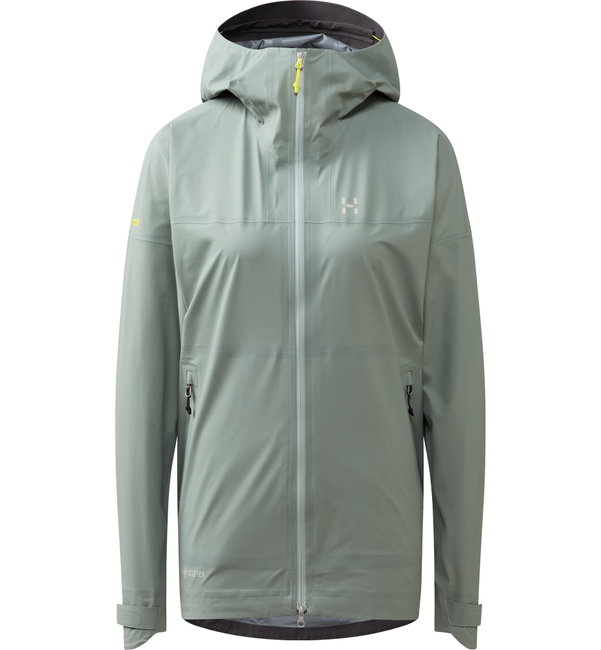 Jachetă impermeabilă Haglöfs L.I.M Airak GTX Jacket damă - verde Dew Green