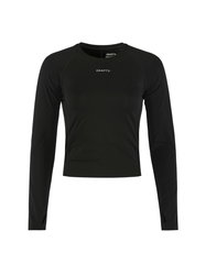 Bluză alergare Craft Hypervent Tight Longsleeve damă - negru