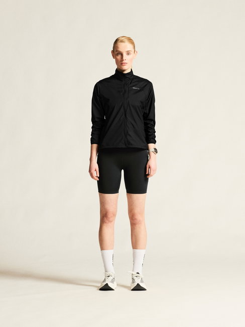 Pantaloni scurți alergare Craft Essence Short Tights 3 damă - negru