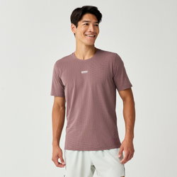 Tricou tehnic alergare Brooks High Point Short Sleeve 2.0 bărbați - Maro