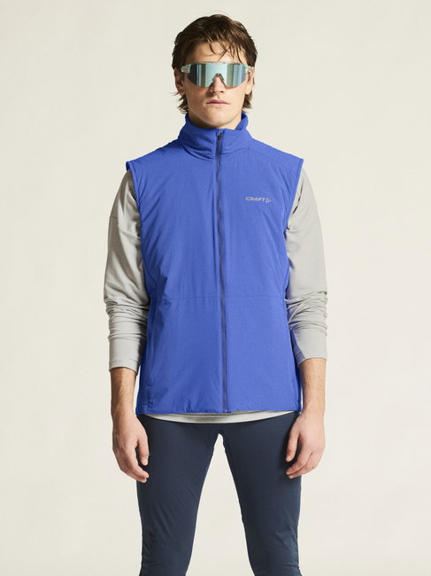 Vestă alergare Craft ADV Essence Warm 2 bărbaţi - albastru (331000)