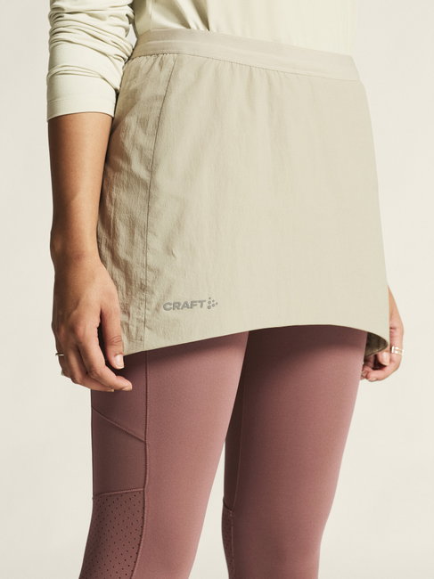 Fustă alergare izolată Craft SubZ Skirt 4 damă - bej