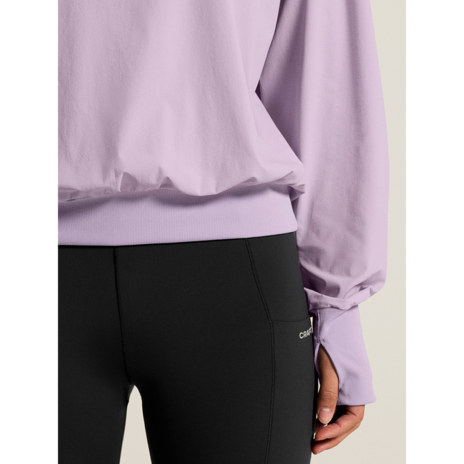Bluză de vânt Craft Hypervent Wind Top damă - mov (7280)
