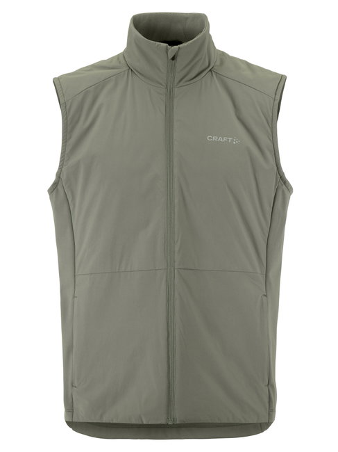 Vestă alergare Craft ADV Essence Warm 2 bărbaţi - verde
