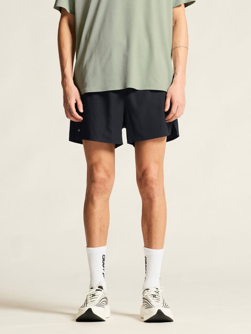 Șort alergare Craft Hypervent Structure Shorts bărbați - Negru