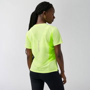 Tricou tehnic alergare Brooks High Point Short Sleeve 2.0 damă - verde