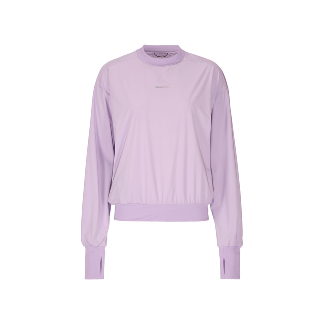 Bluză de vânt Craft Hypervent Wind Top damă - mov (7280)