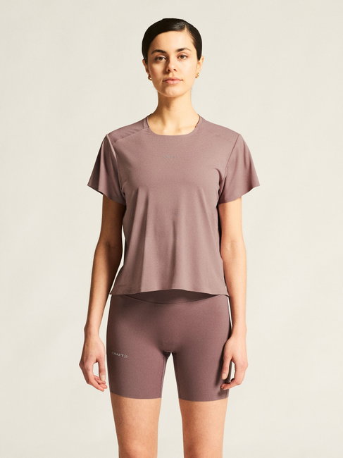 Tricou alergare Craft Hypervent Tee W - mov (7530)