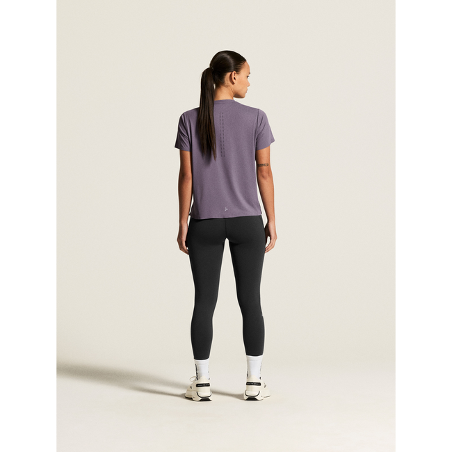 Tricou alergare Craft Hypervent Tee W - mov (7630)