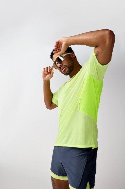 Tricou tehnic alergare Brooks High Point Short Sleeve 2.0 bărbați - Verde