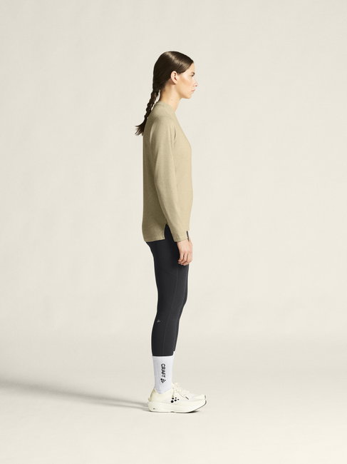 Bluză dame Craft Layers Thermal Mesh Cn - bej