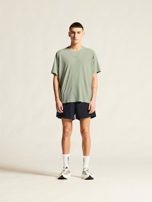 Șort alergare Craft Hypervent Structure Shorts bărbați - Negru