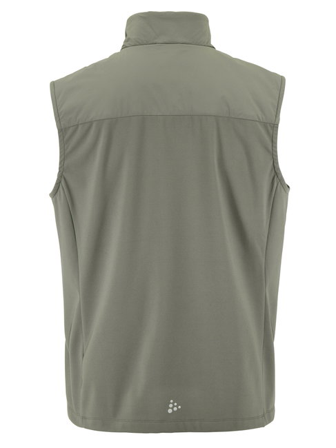 Vestă alergare Craft ADV Essence Warm 2 bărbaţi - verde