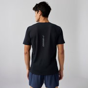 Tricou tehnic alergare Brooks High Point Short Sleeve 2.0 bărbați - Negru