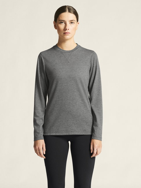 Bluză dame Craft Layers Thermal Mesh Cn - gri (975000)