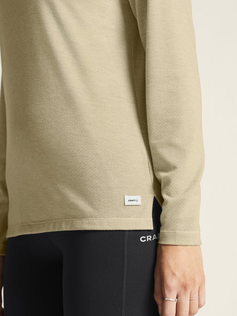 Bluză dame Craft Layers Thermal Mesh Cn - bej