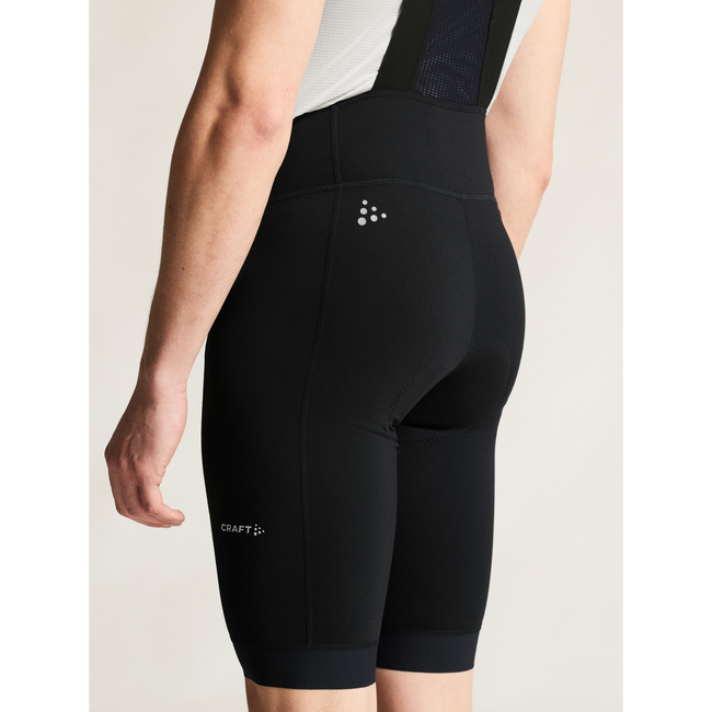 Pantaloni ciclism cu bretele Craft Endur Cargo Bib Shorts C3 bărbați - Negru