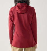 Hanorac Haglöfs Korp Mid Hood damă - roșu Carmine Red