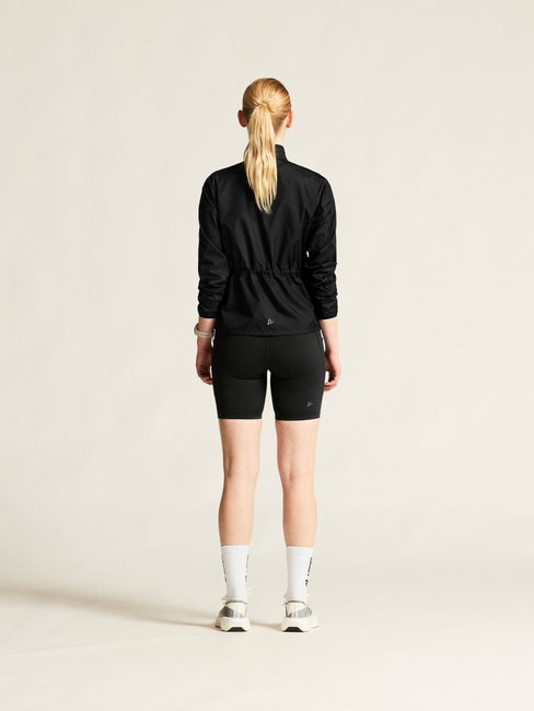Pantaloni scurți alergare Craft Essence Short Tights 3 damă - negru