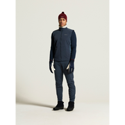 Craft PRO Nordic Race FZ Pants – Pantaloni de concurs schi fond cu fermoar întreg - albastru