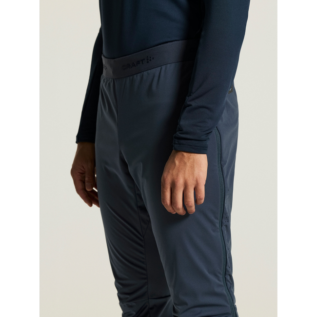 Craft PRO Nordic Race FZ Pants – Pantaloni de concurs schi fond cu fermoar întreg - albastru