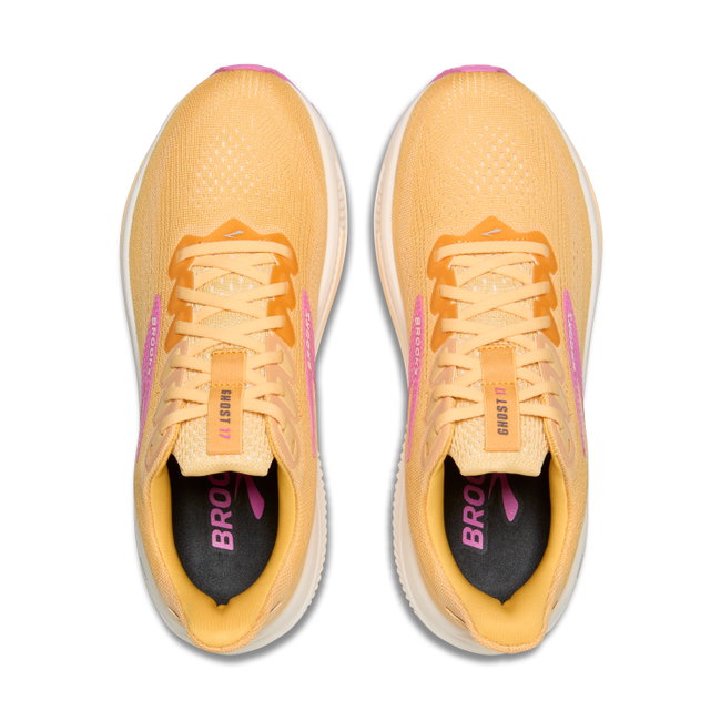Pantofi alergare Brooks Ghost 17 damă - portocaliu